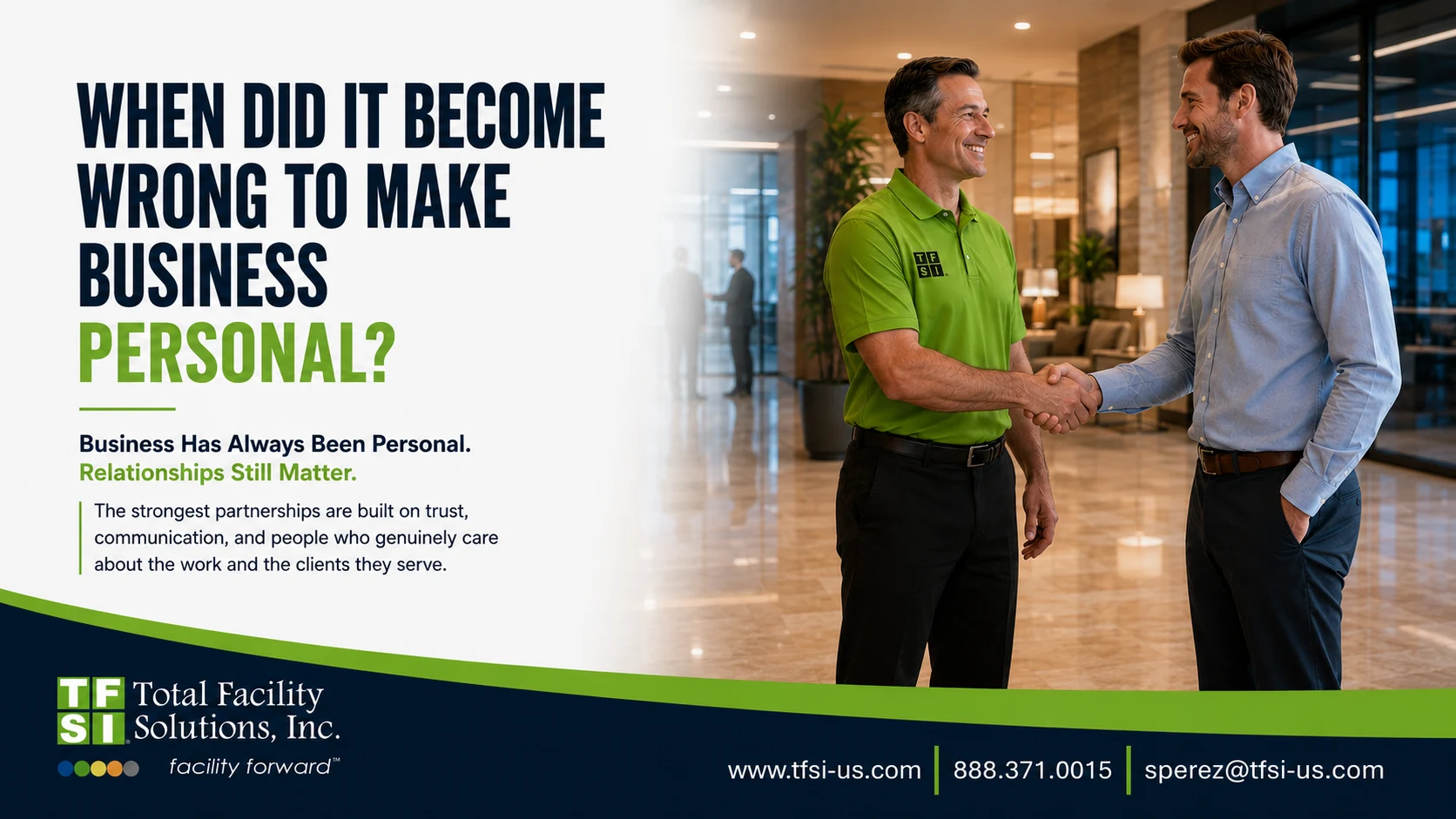 When Did It Become Wrong to Make Business Personal? article banner